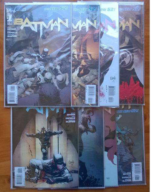 Batman. Comic set/lot. Issues #1-8. DC New 52.