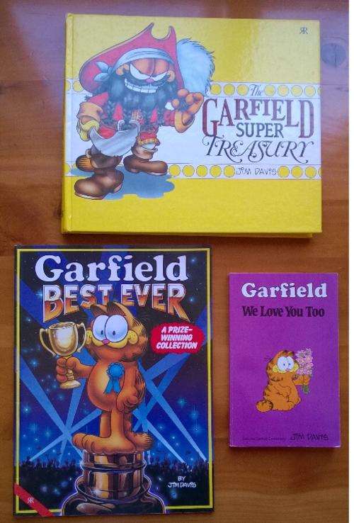 Garfield. Collected editions comic set/lot. Jim Davis. Ravette Books.