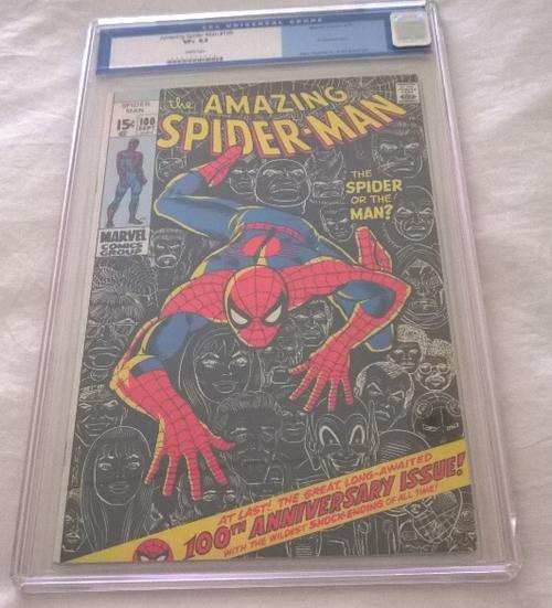 The Amazing Spider-Man #100. 1971. CGC 8.5 White pages. Marvel.