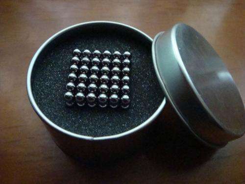 Neocube (Silver) (4.8mm) 216 - Spheres **Including tin**