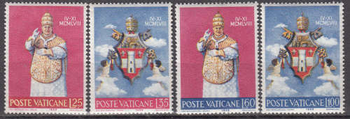 Vatican - 1959 - Mi #  302-305  -   M**