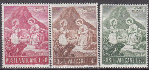 Vatican - 1965 - Mi # 486-488  M**