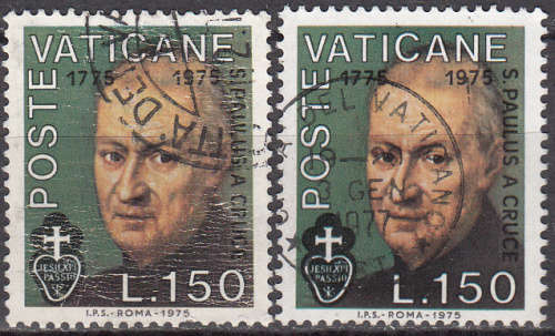 Vatican - 1975 - Mi # 672 used with variety