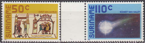 1986 Halley's Comet Surinam  M**  - Start a once in a lifetime collection now.