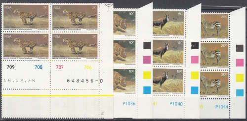 RSA 1976 - SACC 405-408 - Single set +  CBs with var. -    M*