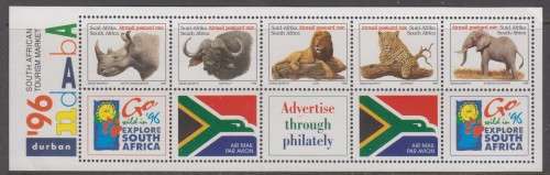 RSA  -  6th Def Issue - 6th Def Issue - Sheetlet INDABA Book 22 Booklet 8  -  M**