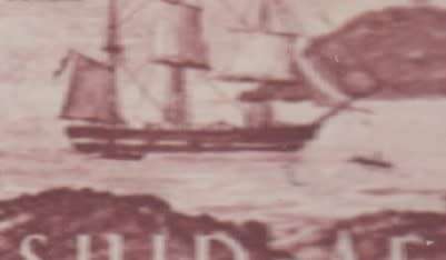 UNION OF SA - SACC 126 - UHB 104 - SNAKE IN THE SEA IN FRONT OF BOAT - M*