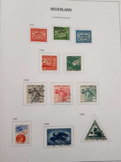 NETHERLANDS - DAVO ALBUM  WITH STAMPS  -  PLEASE SEE BELOW FOR MORE INFO