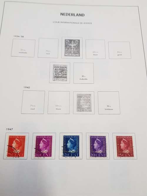 NETHERLANDS - DAVO ALBUM  WITH STAMPS  -  PLEASE SEE BELOW FOR MORE INFO