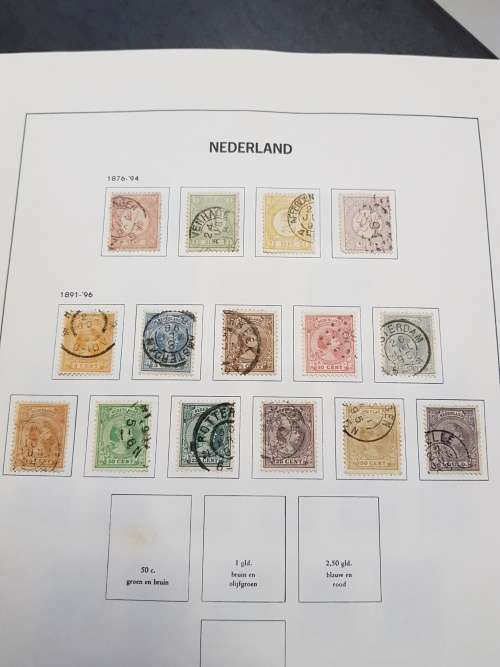 NETHERLANDS - DAVO ALBUM  WITH STAMPS  -  PLEASE SEE BELOW FOR MORE INFO