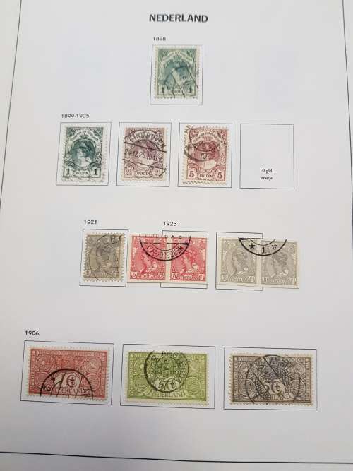 NETHERLANDS - DAVO ALBUM  WITH STAMPS  -  PLEASE SEE BELOW FOR MORE INFO