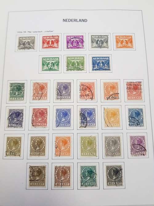 NETHERLANDS - DAVO ALBUM  WITH STAMPS  -  PLEASE SEE BELOW FOR MORE INFO