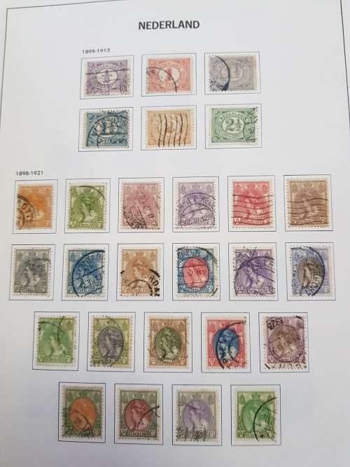 NETHERLANDS - DAVO ALBUM  WITH STAMPS  -  PLEASE SEE BELOW FOR MORE INFO