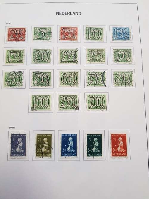 NETHERLANDS - DAVO ALBUM  WITH STAMPS  -  PLEASE SEE BELOW FOR MORE INFO