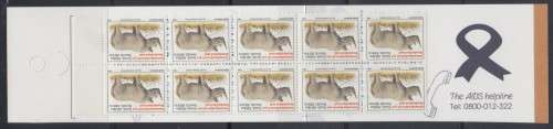 RSA - 6th Def Issue - Book 41 - Surplus stamps of printing 5 - Coated Paper - Inverted stamps DIE II