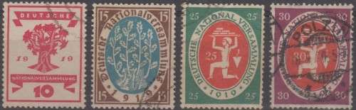 GERMANY - WEIMAR -  NATIONAL CONGRESS - 1919 - VFU