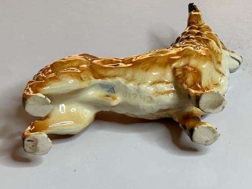 GOEBEL W Germany CH619 Porcelain Standing Large Dog Figurine 1968 6.5`L 5`H