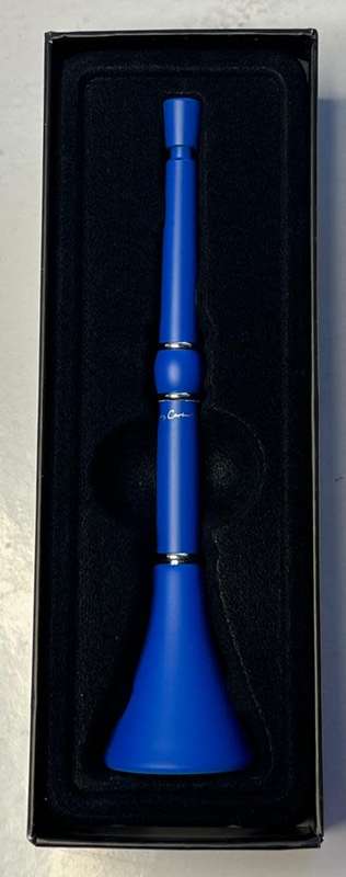 I am South African Vuvuzela Pen with Black Ink in Colour Gift Box - Andy Cartwright (Blue)