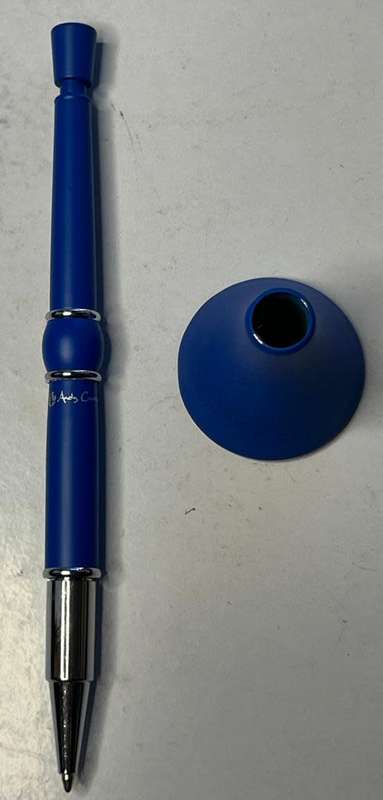 I am South African Vuvuzela Pen with Black Ink in Colour Gift Box - Andy Cartwright (Blue)