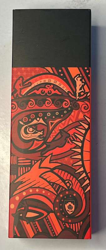 I am South African Vuvuzela Pen with Black Ink in Colour Gift Box - Andy Cartwright (Red)