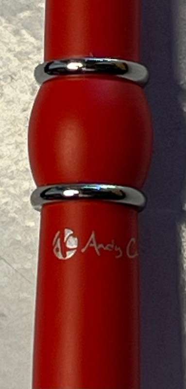 I am South African Vuvuzela Pen with Black Ink in Colour Gift Box - Andy Cartwright (Red)