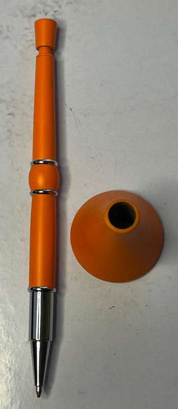 I am South African Vuvuzela Pen with Black Ink in Colour Gift Box - Andy Cartwright (Orange)