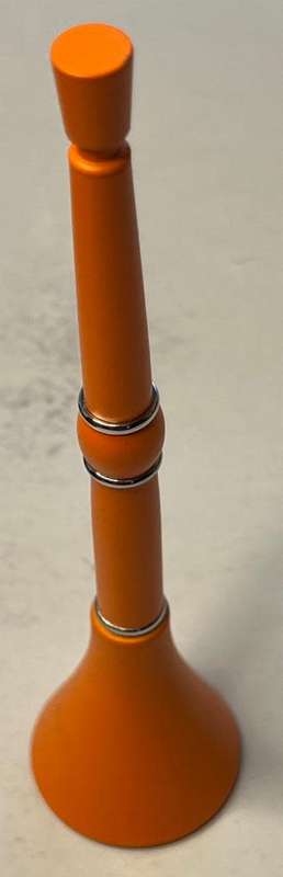 I am South African Vuvuzela Pen with Black Ink in Colour Gift Box - Andy Cartwright (Orange)