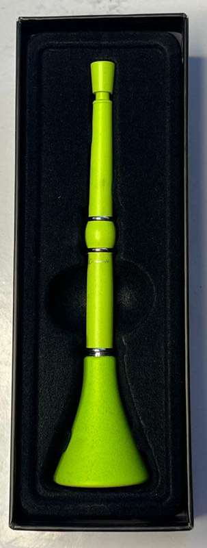I am South African Vuvuzela Pen with Black Ink in Colour Gift Box - Andy Cartwright (Green)