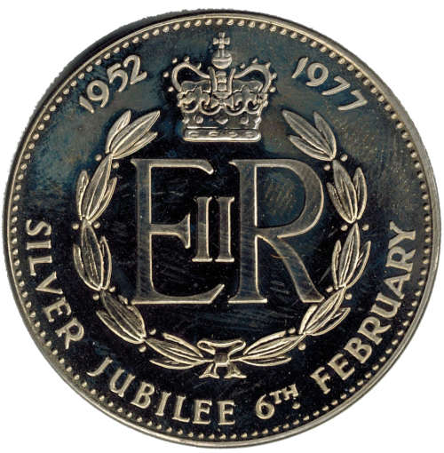 Medallion - Elizabeth II Silver Jubilee 1952-1977 Nick