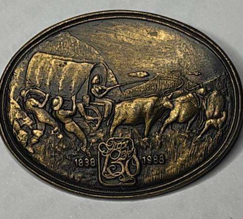 1838-1988 Groot Trek 150 Years Commemorative brooch