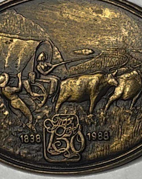 1838-1988 Groot Trek 150 Years Commemorative brooch