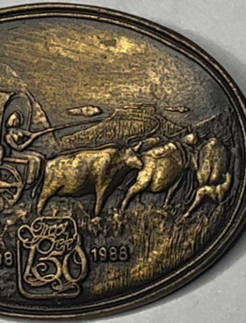 1838-1988 Groot Trek 150 Years Commemorative brooch