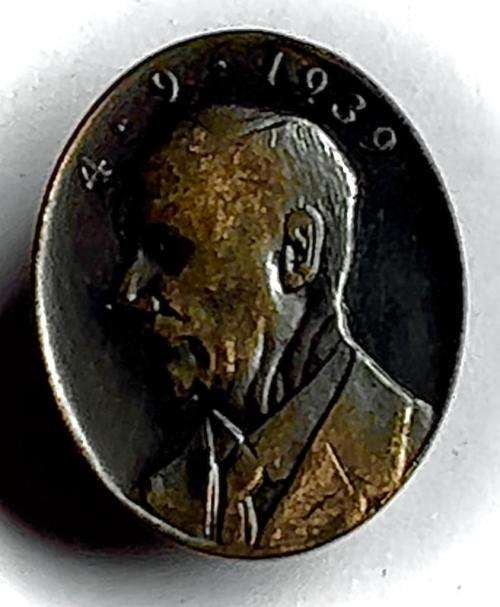 WW2 Jan Smuts 4.9.1939 badge. Pin