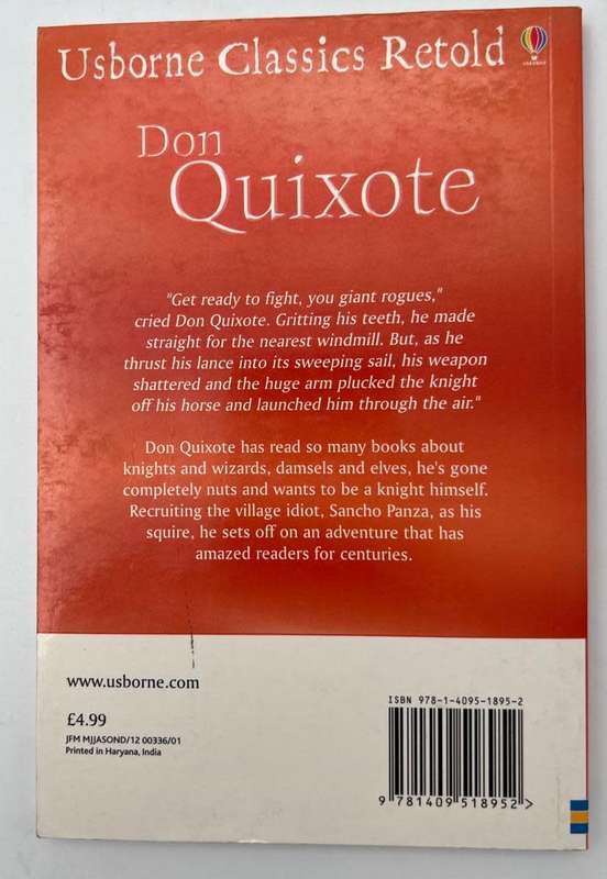 Don Quixote: Usborne Classics Retold: Usborne Classics Retold by Henry Brook
