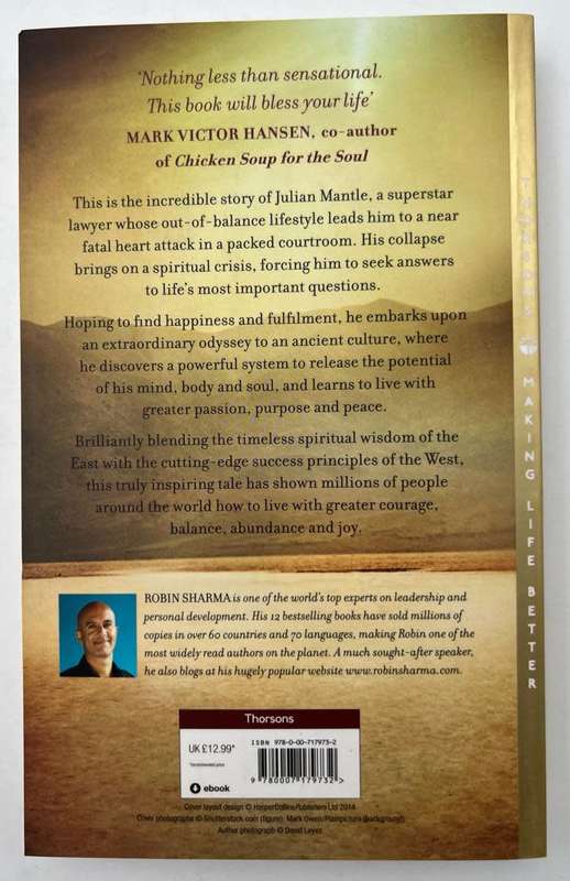 The Monk Who Sold His Ferrari (Paperback, New ed) Robin Sharma