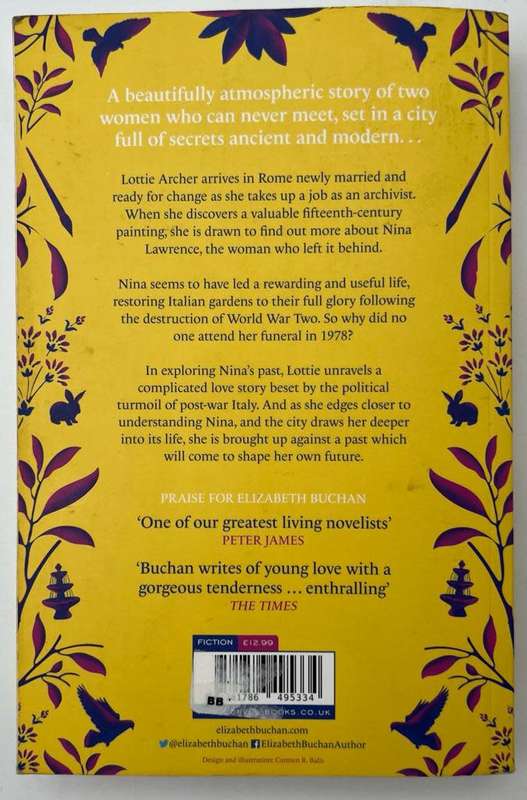 Two Women in Rome by Elizabeth BuchanPaperback / Softback