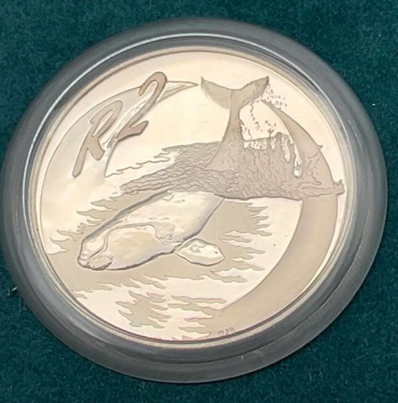 2002 WHALE Combination Set - Marine Life Series - Crown & Tickey - Limited Edition of 500