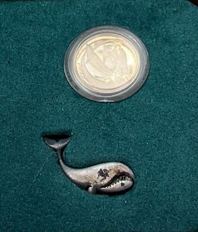 2002 WHALE Combination Set - Marine Life Series - Crown & Tickey - Limited Edition of 500