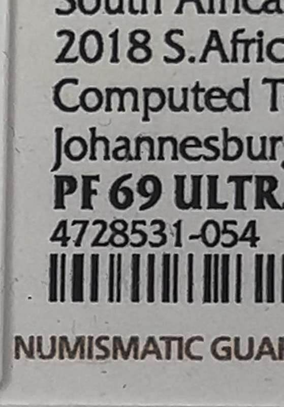 2018 Silver Flypress Tickey Cat Scan - JHB Mintmark NGC PF69 Ultra Cameo