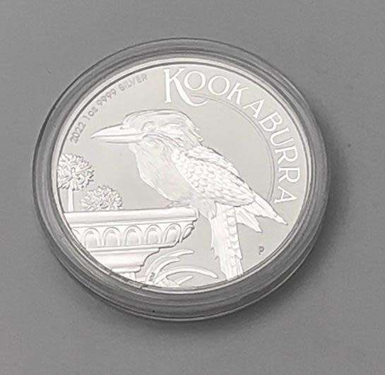 2022 Australian Silver Kookaburra 1 OZ Pure Fine Silver Coin with Capsule