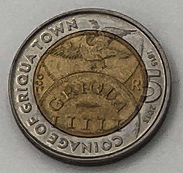 5 Rand 2015 Coinage of Griqua Town South Africa