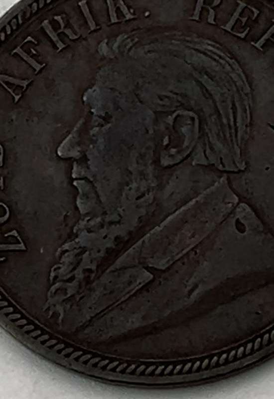 1 Penny Zuid Afrikaansche Republiek 1892