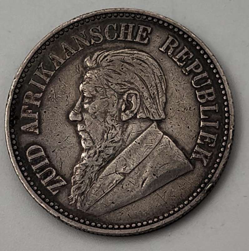 2½ Shillings Zuid Afrikaansche Republiek 1896