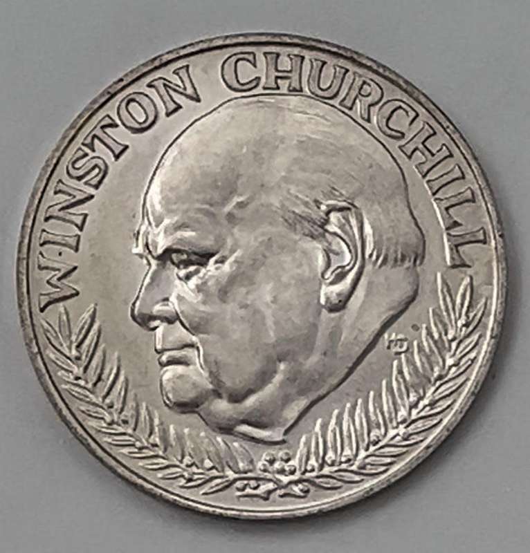 Winston Churchill | In Memoriam 1874-1965 | Silver Medal Coin Commemorative Medal