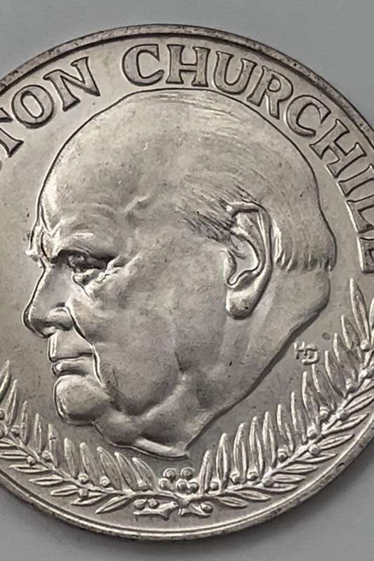 Winston Churchill | In Memoriam 1874-1965 | Silver Medal Coin Commemorative Medal