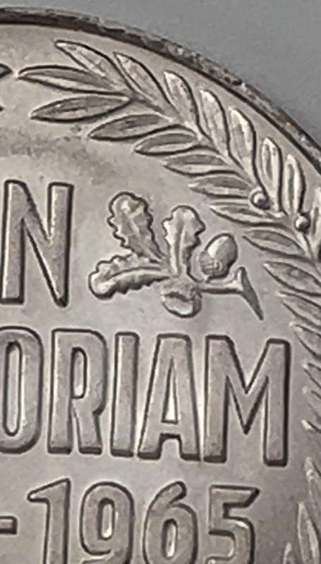 Winston Churchill | In Memoriam 1874-1965 | Silver Medal Coin Commemorative Medal