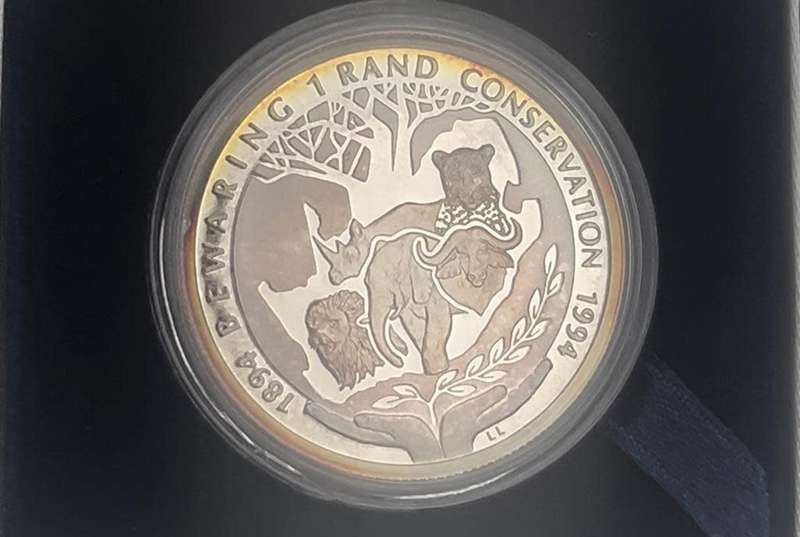 1 Rand Conservation Centennial 1994 Silver Coin