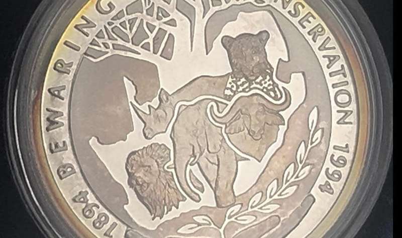 1 Rand Conservation Centennial 1994 Silver Coin