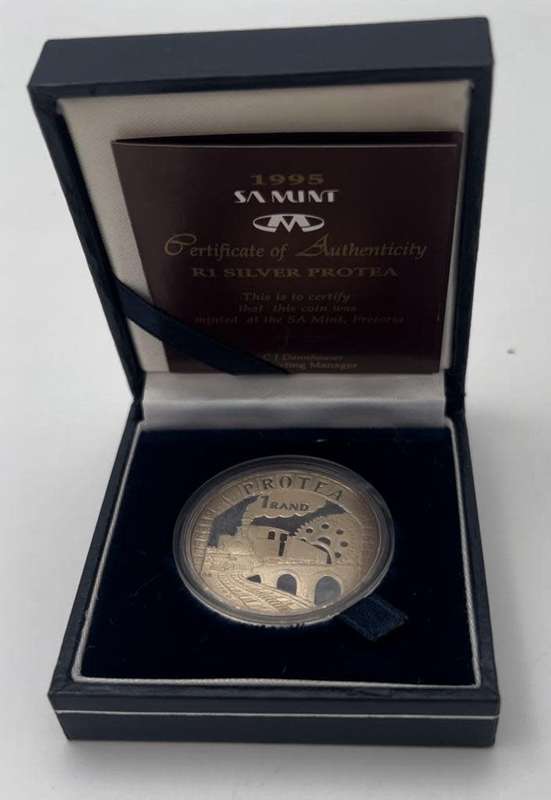 1 Rand Railway Centennial South Africa 1995
