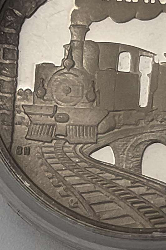 1 Rand Railway Centennial South Africa 1995